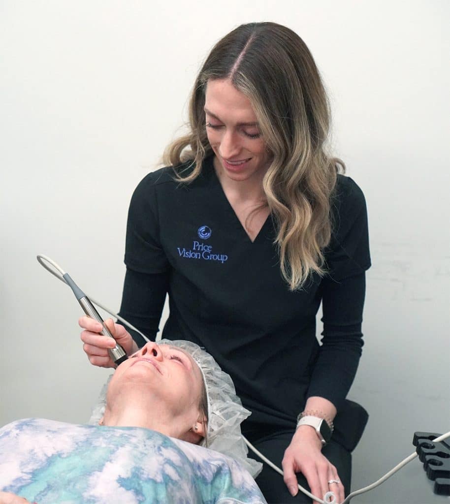 Forma-I treatment around the eyes