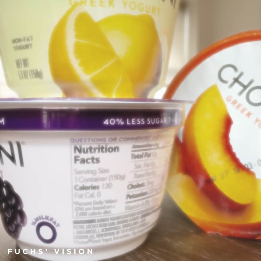 Nutrition label seen with Fuchs’ Dystrophy before DMEK